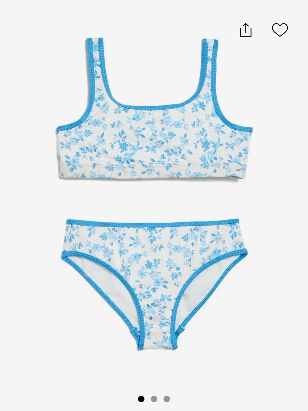 Abercrombie Kids Girls bikini NWT 7/8